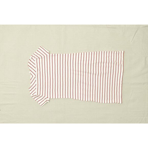 Talbots Women's Shift Dress White Red Petite Size Sp Cotton Short Sleeve NEW - Picture 8 of 8